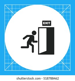Emergency exit sign