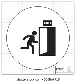 Emergency exit sign