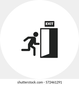 Emergency exit sign