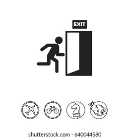 Emergency exit sign