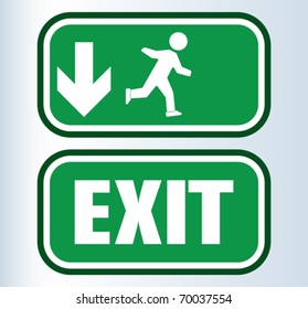EMERGENCY EXIT SIGN