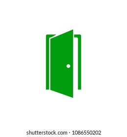 emergency exit sign, exit door icon, exit strategy - door entrance
