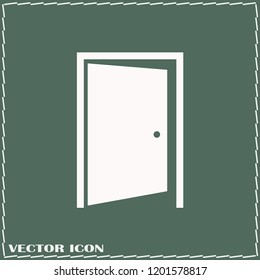 emergency exit sign, exit door icon, exit strategy - door entrance