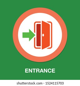 Emergency Exit Sign, Exit Door Icon, Exit Strategy - Door Entrance