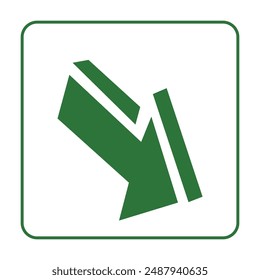 Emergency Exit Sign Set Vector Illustration