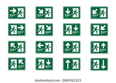 Sinalização de saída de emergência Um guia abrangente para as rotas de evacuação