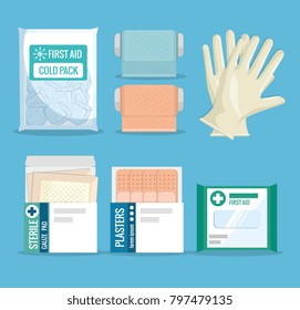 emergency first aid icons