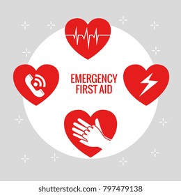 emergency first aid icons