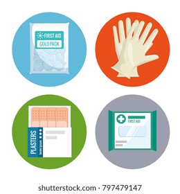 emergency first aid icons