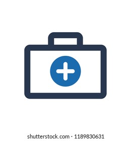 Emergency First Aid kit icon