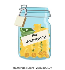 An emergency fund is a cash reserve that's specifically set aside for unplanned expenses or financial emergencies. Some common examples include car repairs, home repairs, medical bills.