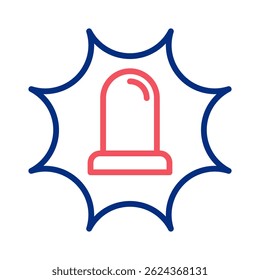 Emergency Icon Element For Design