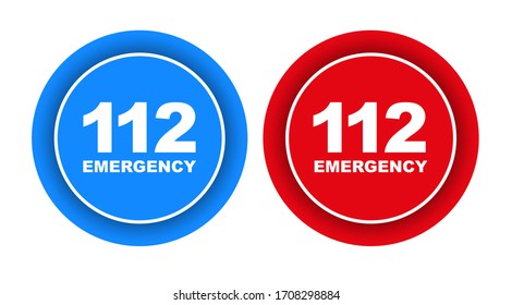 icono de emergencia sobre fondo blanco