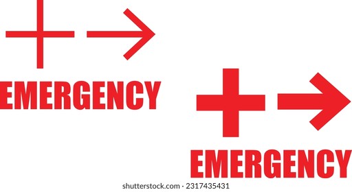 Emergency icon sheet, simple trendy flat style line and solid Isolated vector illustration on white background. For apps, logo, websites, symbol , UI, UX, graphic and web design. EPS 10.