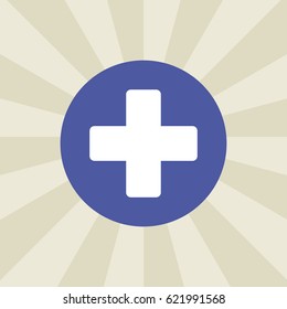 emergency icon. sign design. background