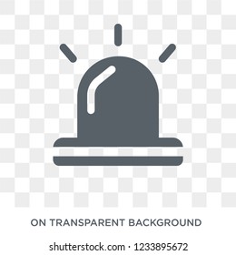 Emergency icon. Trendy flat vector Emergency icon on transparent background from Health and Medical collection. 