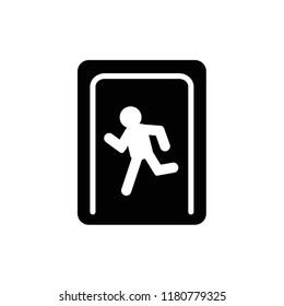 emergency icon vector design. icon vector glyph style