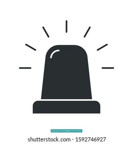 emergency icon vector illustration logo template for many purpose. Isolated on white background.