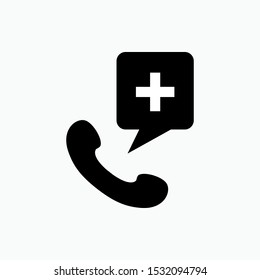 Emergency Icon - Vector, Sign and Symbol for Design, Presentation, Website or Apps Elements.