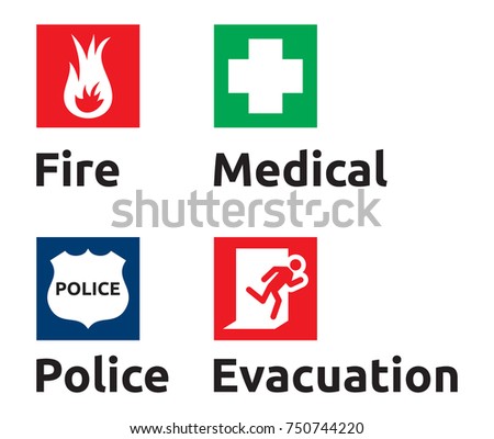 Emergency icons
