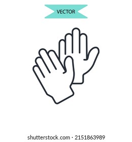 emergency icons  symbol vector elements for infographic web
