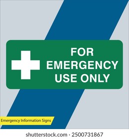 emergency information signs vector files illustration designs signs and symbols