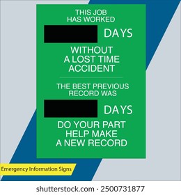 emergency information signs vector files illustration designs signs and symbols