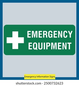emergency information signs vector files illustration designs signs and symbols