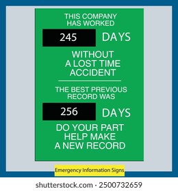 emergency information signs vector files illustration designs signs and symbols
