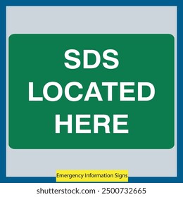 emergency information signs vector files illustration designs signs and symbols