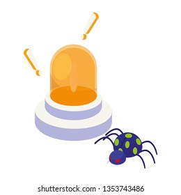 emergency light with bug atack