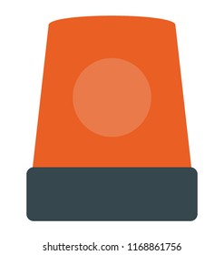 
An emergency light icon

