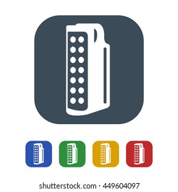 Emergency light Icon Isolated on White Background.vector illustration icon