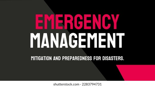 Gestión de emergencias - Plan para manejar crisis o desastres.