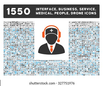 Emergency Manager and other web interface, business tools, people poses, medical service vector icons. Style is flat symbols, bicolored, rounded angles, white background.
