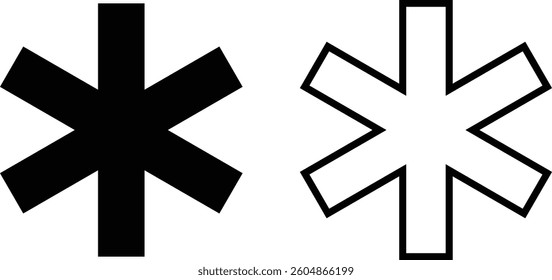 Emergency Medical Service line icon. Vector illustration