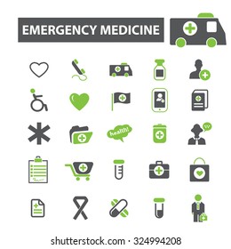emergency medicine icons