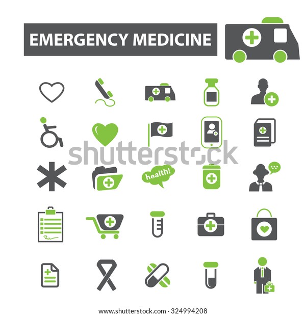 emergency medicine\
icons