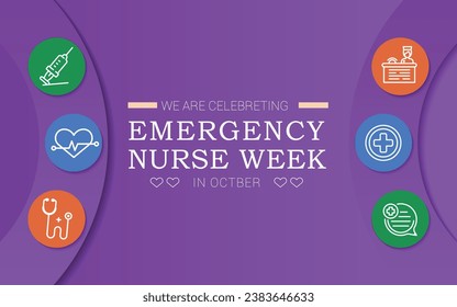 Emergency nurse week in Octber