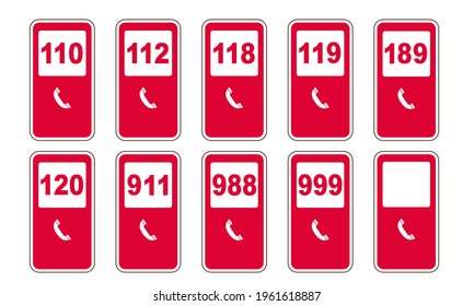 Emergency Phone Number USA EU JAPAN EPS