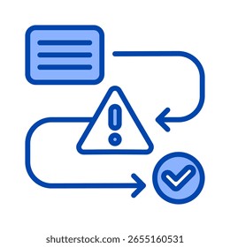 Icon-Element für Notfallverfahren für Design
