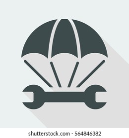 Emergency repair services - Vector web icon