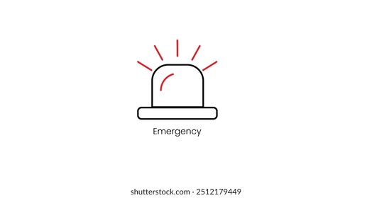 Emergency Response and Safety Services Vector Icon