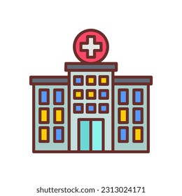 Notrufsymbol in Vektorgrafik. Illustration