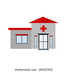 Emergency Room, Paramedic, Medics Icon Vector Image. Can Also Be Used For Healthcare And Medical. Suitable For Mobile Apps, Web Apps And Print Media.