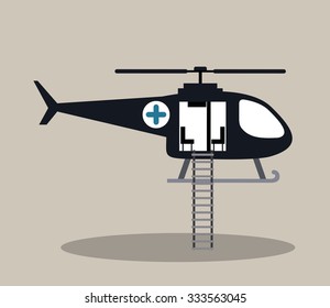 emergency service design, vector illustration eps10 graphic 