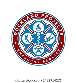 Emergency Service Logo Design Vector