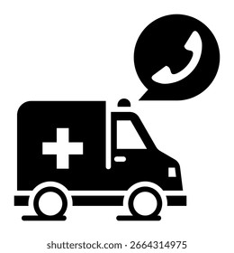 Emergency Services Icon Element For Design
