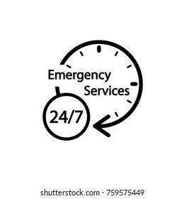 Emergency Services Vector Icon