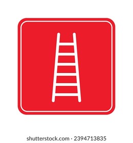emergency signal of stairs vector isolated